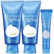 센카 퍼펙트 휩 프레시 클렌징 폼 100g 2개 + PW 15g 1개, 215g, 8세트