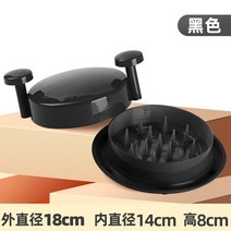 수제버거만들기 육류분쇄기 글라인더 치킨 민서 소고기 주방 파쇄 인공물 돼지고기 및 닭고기, 01 Black