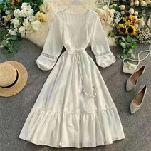 미시옷 린넨원피스 여자여름코디 피서지 커플코디 우아한 러블리한 데일리룩 착용감좋은 시밀러룩 원피스