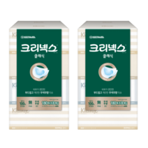 크리넥스 클래식 천연펄프 미용티슈 2겹, 16개입, 12팩