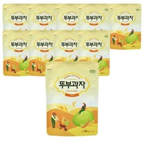 쿠키아 두부로 만든 오리지널 뚜부과자 50g 아이 어른 건강 간식 스낵, 10봉