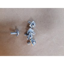 단자나사 사각와셔붙이(9.3 * 9.3) M4 10L 아연도금 160개