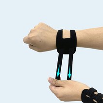 손목아플때 보호대 TFCC 터널증후군 건초염 인대늘어났을때 출산후 산모 통증 얇은보호대 헬스스트랩 볼링 골프, 1개