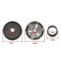 중고엔진톱 띠톱 기계 Cspe 클러치 드럼 + 커버 니들 베어링 키트 체인톱 4500 45cc 예비 부품, 한개옵션0