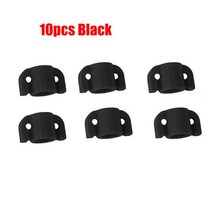 튼튼한 다트 8mm 낚시 안전 슬라이드 슈팅용 로프와 묶인 물고기 화살 슬라이더 10 개, [02] Black