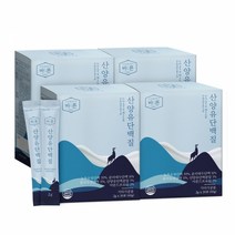 바른 네덜란드 산양유 단백질 분말 프로틴 보충제 쉐이크 2gx30포, 4박스x(2gx30포)