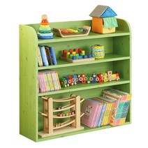 모아가구 프로마 DIY 와이드하이 4단 교구장 (착불), 잎새그린