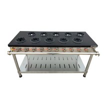 초벌기 바비큐 그릴러 간데기 렌지 꼬치 화구 직화기 식당용, 6구