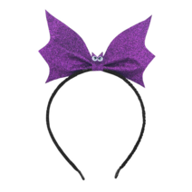 파티짱 할로윈 리본 박쥐 머리띠 (퍼플) 파티 용품