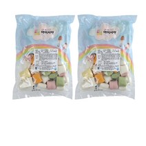 맘다해 우리쌀 오색한입떡 1kg+1kg, 단품