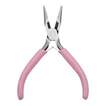 공예 펜치미니 보석 DIY 만들기 및 유지 보수 바늘 코 펜치 공구 시리즈 오프너 눈금자 절단 벤딩 구리 와, 05 Pink