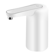 냉온수기 냉수 온수 셀프 소형 미니 정수기 usb 충전 물 디스펜서 자동 배럴드 물 전기 펌프 휴대용 물 디스펜서 자동 음료 디스펜서, 하얀색, 1.133white