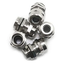 Magic&shell 5PCS PG7 3-6.5MM Wire Range Metal Waterproof Connector Fastener Locknut Stuffing Cable G, 1