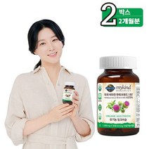 마이카인드 유기농 밀크씨슬 30정 x 2박스, 1세트