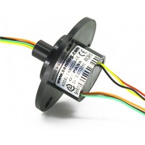 로터리 조인트 브러쉬 슬립링 회전케이블 미니어처 캡 외경 22mm 전도성 6 12 18 24 36 라인, 6줄 줄당 2a