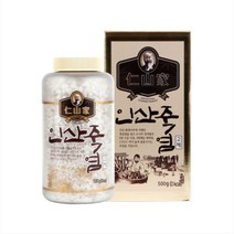 (주)인산가 정품 9회 인산죽염 500g 고체+홍삼초코크런치(49g), 2박스