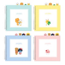카카오프렌즈 리틀프렌즈 PP 인덱스 스프링 노트, 어피치