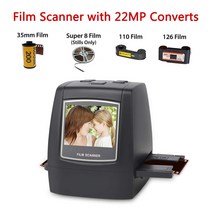 필름스캐너 110 알리 대형 22mp의 필름 스캐너는 126kpk135110super 8 필름 슬라이드 네거티브를 디지털 사진으로 모두 변환합니다. 액정 화면