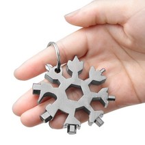 피케이몰 만능 8종 육각렌치 멀티툴 공구, 실버, 1개