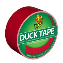 [공식판매점] 덕테이프 컬러 바닥 라인 덕트테이프 레드 색상 48mm x 18m (20yd)