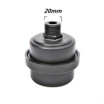 스크류콤프레샤 콤프레샤부품 12mm 16mm 20mm 공기 압축기 부품 흡입 필터 소음 머플러 소음기 1 2 5 8 3 4 39