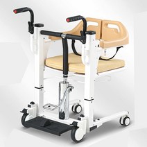 프런트 가드 다기능 등받이 개폐형 간호용 휠체어, DYO118 전동식 리프트 휠체어