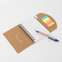 컬러땡땡 수첩+접착메모지 유선노트 이쁜수첩 손수첩