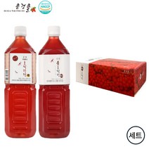 문경몰 문경 1L 자일로스 오미자청 1병 + 무설탕 순오미자 1병 총 2병 일반박스