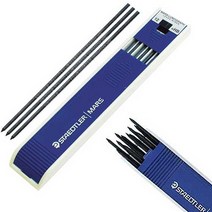 (스테들러) 마스 카본 홀더심 리필 200 2.0mm HB 780심 샤프심, 검정