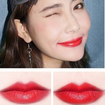 글리터 립스틱 방수 오래 지속되는 온도 변화 다이아몬드 매트 논 스틱 레드 핑크 립 틴트 메이크업 코스메틱, [04] 04