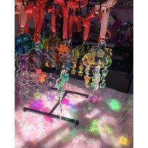 크리스탈썬캐쳐 무지개 빛깔의 선캐쳐-가정 장식-무지개 메이커-창문 용-프리즘-미니 선 캐처, 02 flower style