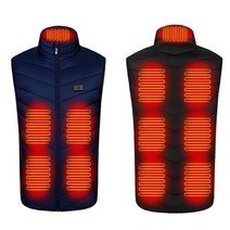 방한자켓 아웃도어 겨울 작업 온열 열선 발열 11 지역 가열 조끼 재킷 패션 남성 여성 코트 의류 지능형 전기 난방 열 따뜻한 옷 가열 사냥