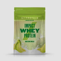 마이프로틴 Myprotein 한정판 임팩트 웨이 프로틴 - 멜론 밀크 1kg (헬스/다이어트/단백질 보충제/BCAA/EAA/WPI/WPC), 1 kg