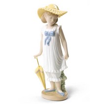 Nao by Lladro 야드로 나오 4월의 소나기 도자기 피겨린 스페셜 에디션 April Showers