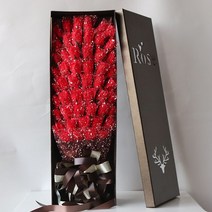 1주년 선물 200일 꽃선물 100일 여자친구 깜짝 고백 꽃다발, 51송이의셔스레드