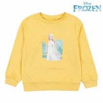 티엘키즈 겨울왕국 솔리 맨투맨 옐로우