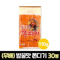 에코푸드 밤꿀맛 쫀디기, 110g, 30봉