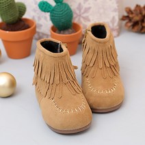 꼬꼬마슈 인디언 테슬 유아동 공용 부츠 워커 kd706