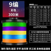 8합사 9합사 12합사 수입 헤라클레스 메인 피쉬 라인 9 편 1000 미터 도로 아시아 전용 pe8 500 초강력 당기기 직조 메쉬 와이어, 300m9편10m일색(직조망방)을사용한후랩핑에만족하지않