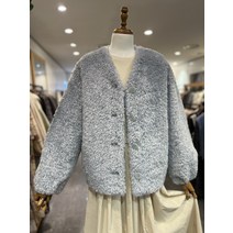 써스데이아일랜드 V넥 퍼 자켓(T218MLT234W)(1272152)