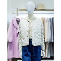 ab.f.z [ab.f.z] 라운드카라 퀄팅 다운점퍼(APX1OU-01A)