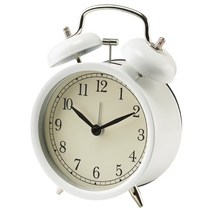 이케아DEKAD 데카드 알람시계 화이트 - IKEA (403265, One Color