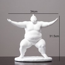 SLATE 캐릭터 트레이 인테리어 악세사리 차키 소품 다용도 보관함 크리 에이 티브 스토리지 장식 수 지 공예 스모 데스크탑 가정용 홈 액세서리, [03] Ornaments-White