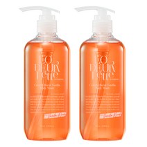 로더렛 컬러 핏 번트 바닐라 바디 워시 500ml, 2개