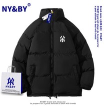 MLB 겨울 남녀공용 패딩 점퍼 데일리 캐주얼 아우터 양키즈 로고 아우터 4color