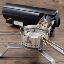 스노우피크 GS 600 윈드 스크린 야외 스토브 순수 티타늄 브래킷 카세트 용광로 액세서리 또는 캔버스 가방 앞 유리, 5