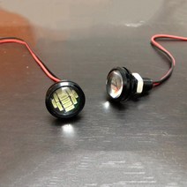 트랙사스 슬래시 레보 RC 몬스터 트럭 부품 액세서리용 단기 코스 트럭용 LED 헤드 라이트 지붕 조명 램프 1 쌍, [02] blue light
