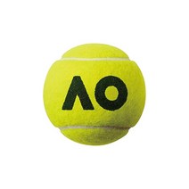 던롭 DUNLOP 테니스공 AUSTRALIAN OPEN 오스트레일리아 오픈 2구들이 1캔 DAOYL2DOZ yel
