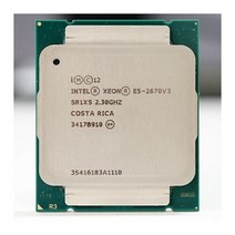 인텔 제온 CPU 공식 버전 E5-2670V3 2.30GHZ 30M 12 코어 E5 2670 E5-2670 V3 LGA2011-3 프로세서 E5 2670 V3