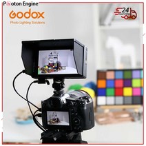 프리뷰모니터 Godox-GM55 4K 모니터 5.5 인치 DSLR 3D LUT 터치 스크린 IPS FHD 1920x1080 비디오 HDMI 필드 Dslr
